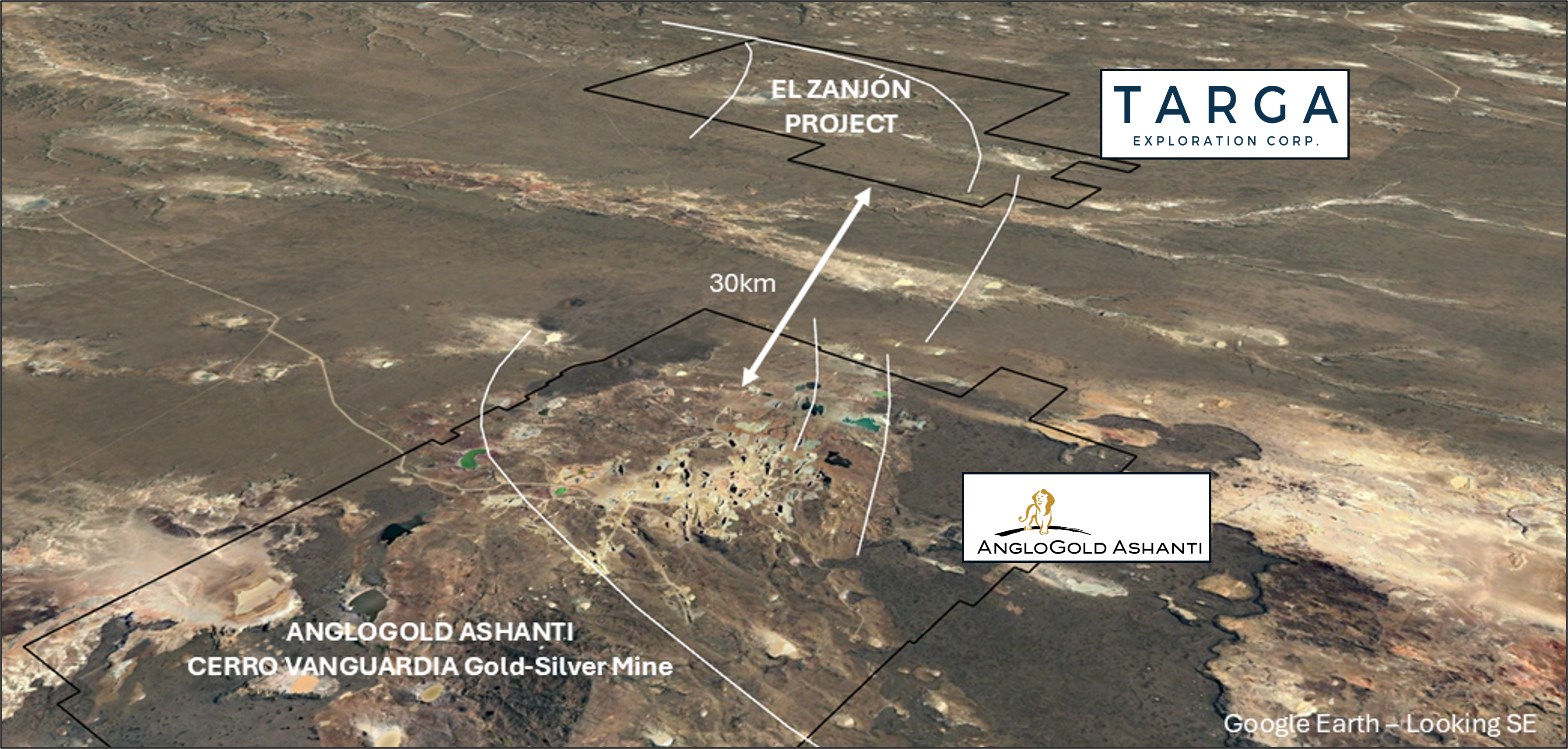 El Zanjon Vanguardia Trend Sat Map March 2026